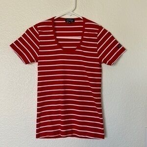 Le Phare De La Baleine red tea, white stripes, medium
